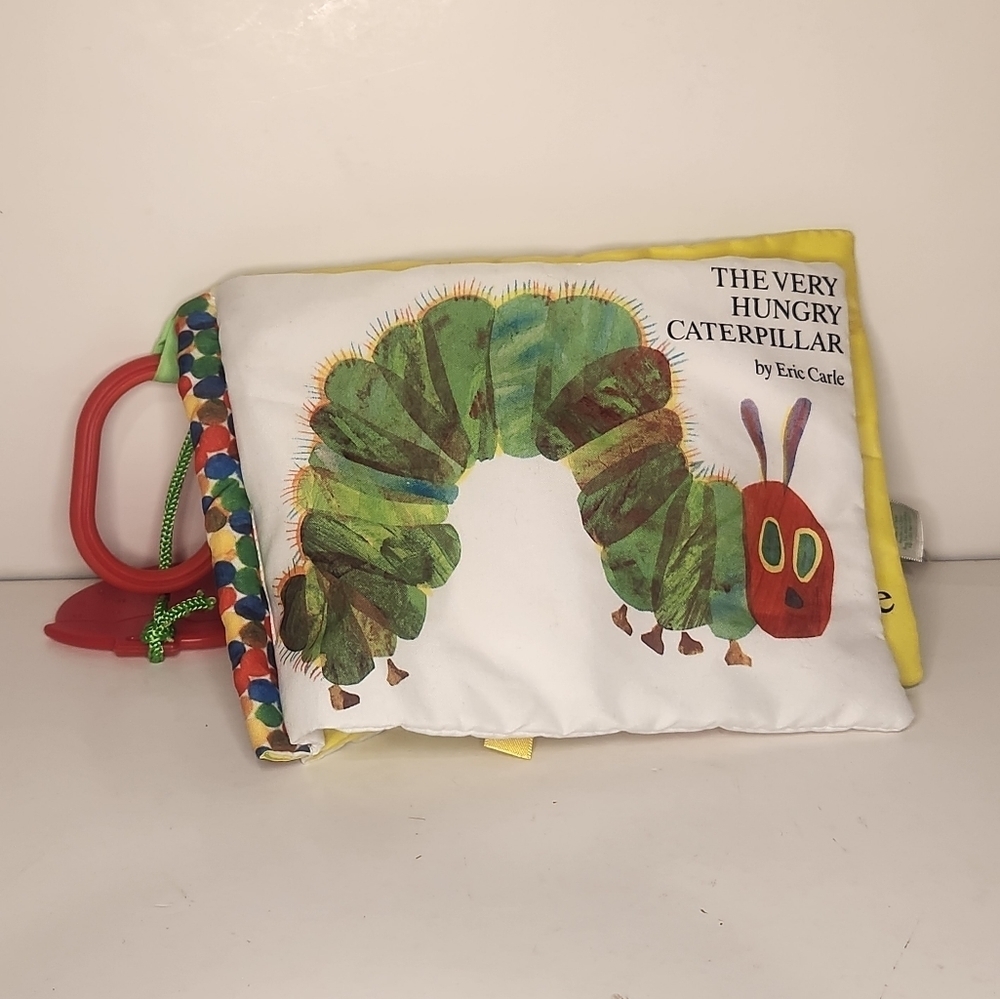 5” The Very Hungry Caterpillar by Eric Carle Plush Book and Teether